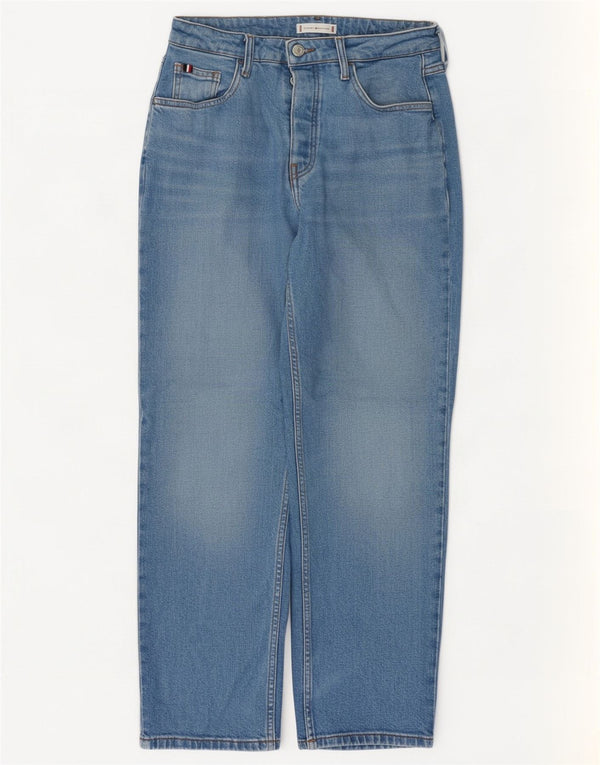 Женские прямые джинсы Tommy Hilfiger Nevy с высокой талией W29 L28 синие