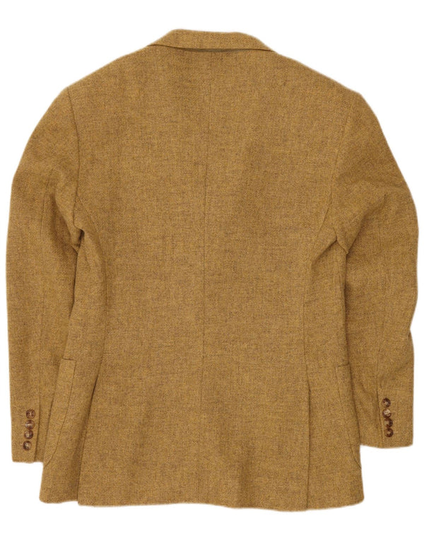 Мужской пиджак на 3 пуговицах BROOKSFIELD IT 52 XL, желтая шерсть