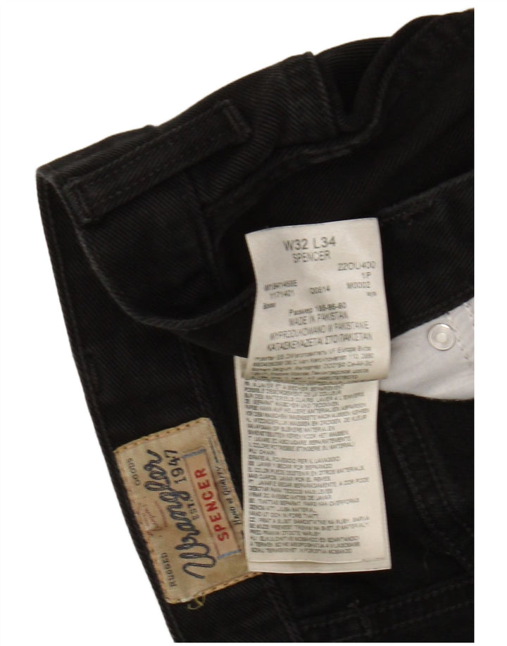 Женские джинсы Wrangler Spencer Slim W32 L34, черный хлопок