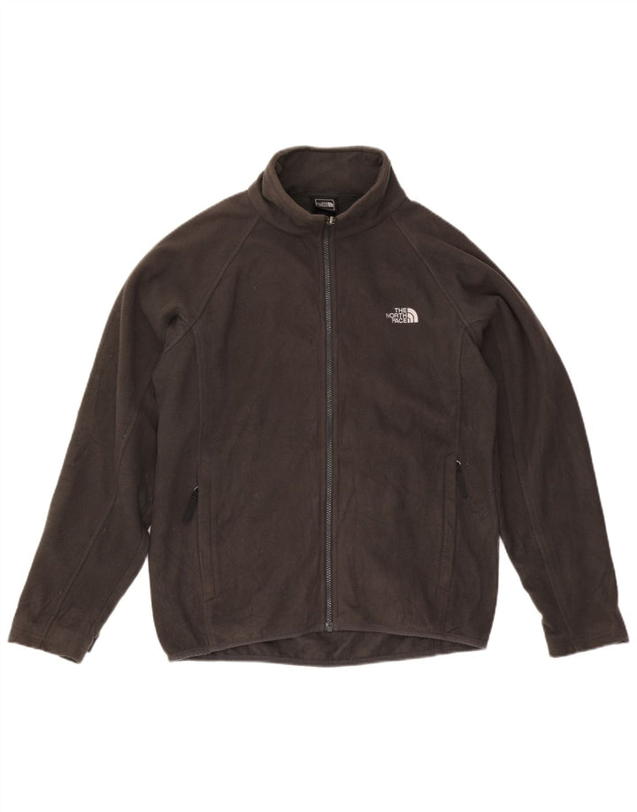 Мужская флисовая куртка The North Face UK 36, маленький серый полиэстер