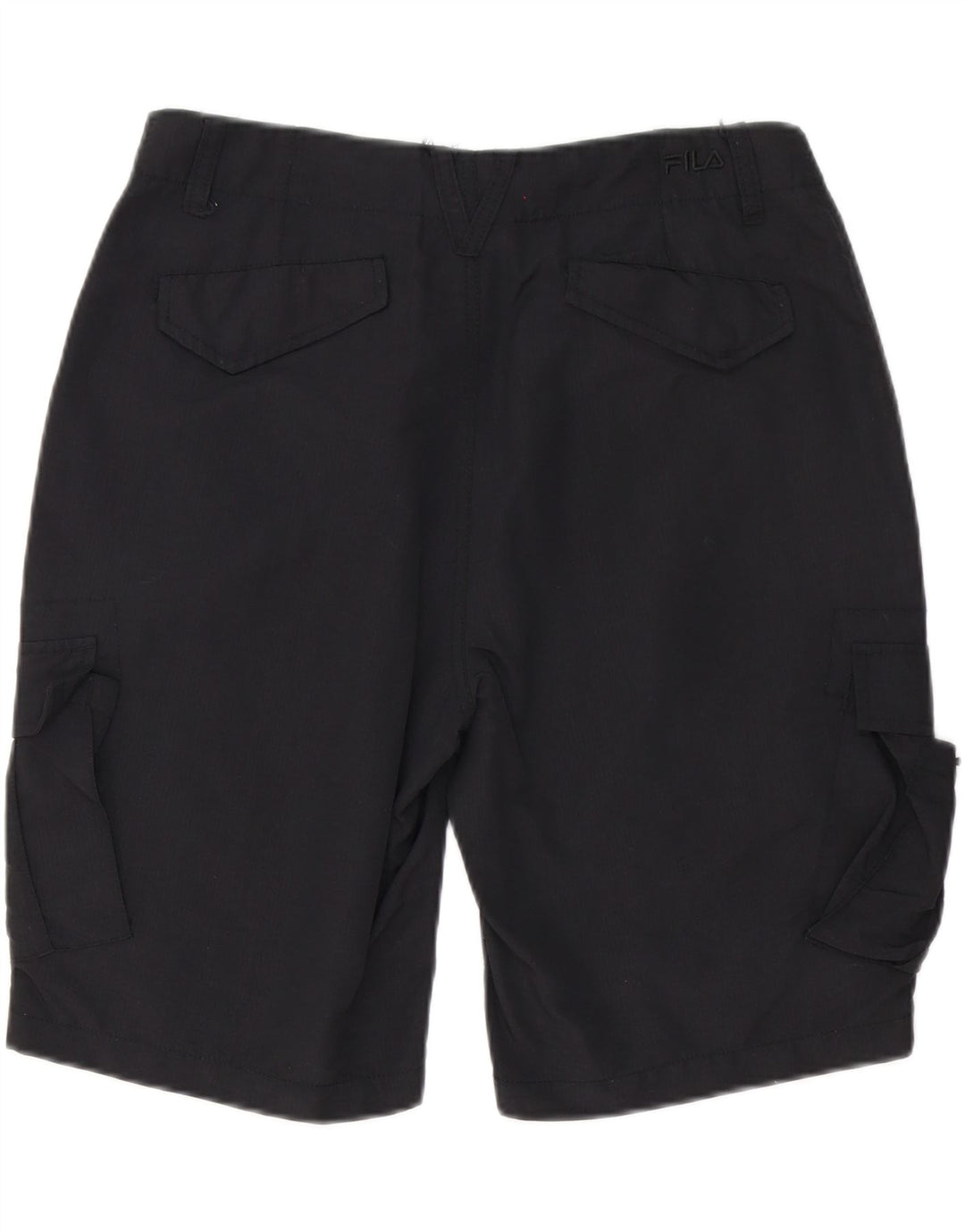 Мужские шорты-карго FILA Small W32, черные, полиэстер