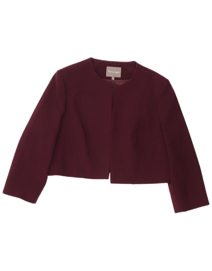 Женское болеро Phase Eight UK 18 XL, бордовый полиэстер
