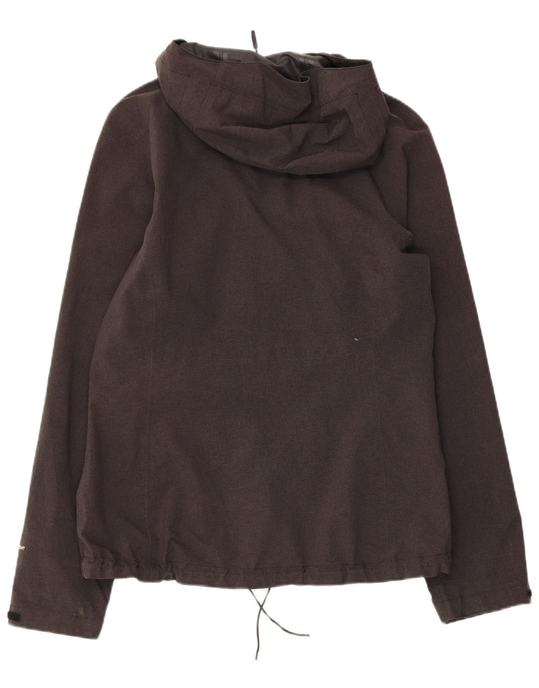 Женская дождевик с капюшоном THE NORTH FACE UK 14, средний серый полиэстер