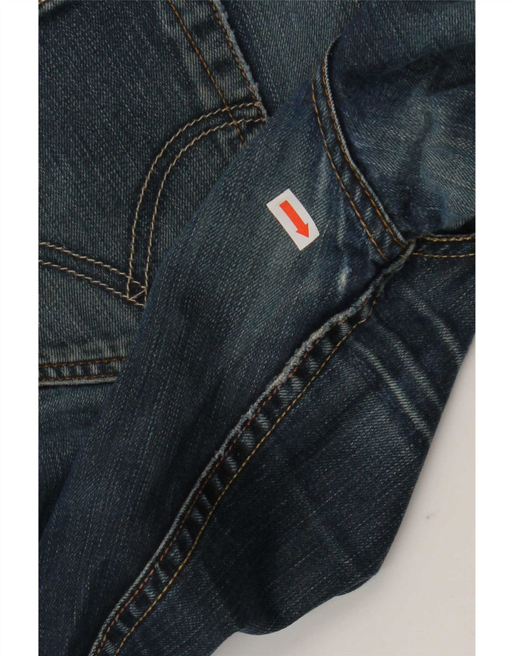 Мужские джинсы Levi's 511 с потертостями W33 L29, синий хлопок