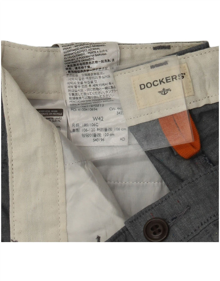 Мужские шорты чинос Dockers W42 2XL Синие, хлопок