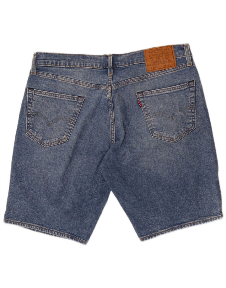 Мужские джинсовые шорты Levi's 511 Slim W33, средние синие