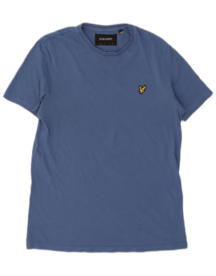 Мужская футболка Lyle & Scott, маленький синий хлопок