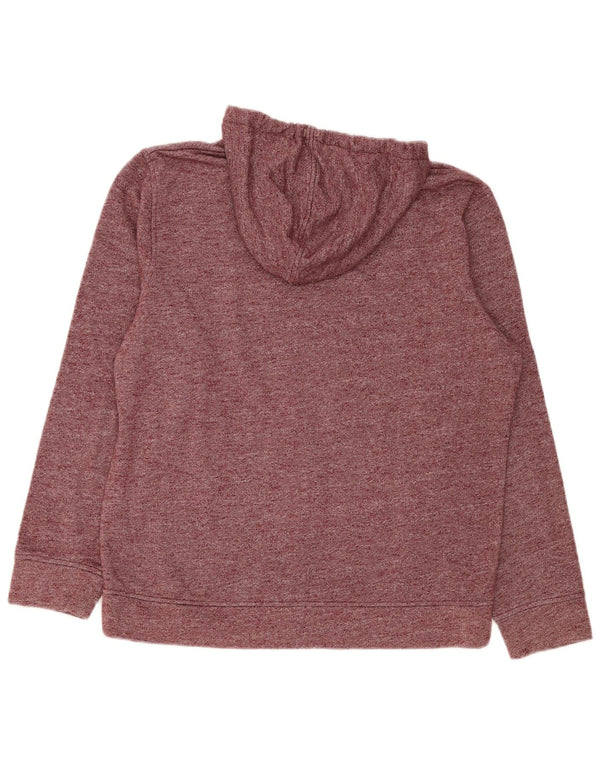 Мужской джемпер с капюшоном Jack & Jones с рисунком XL, бордовый полиэстер с крапинками