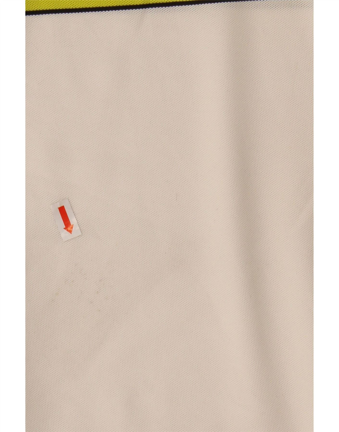 Мужская рубашка-поло Calvin Klein, средний белый полиэстер с цветными блоками