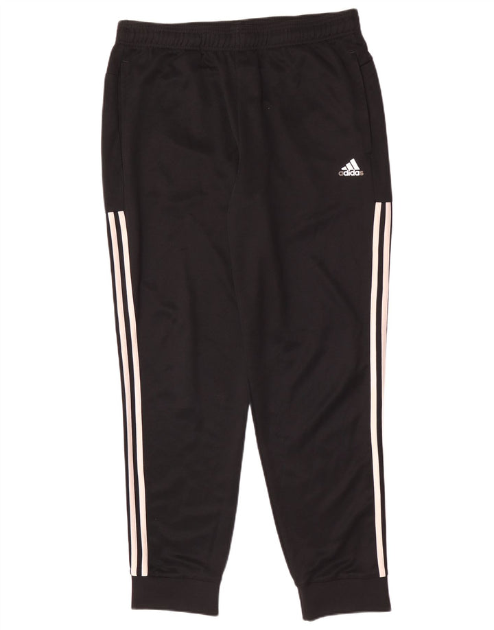 Adidas Мужские спортивные брюки Джоггеры Большой черный полиэстер