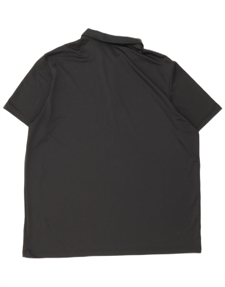 Мужская рубашка поло Adidas Aeroready 2XL, черный полиэстер