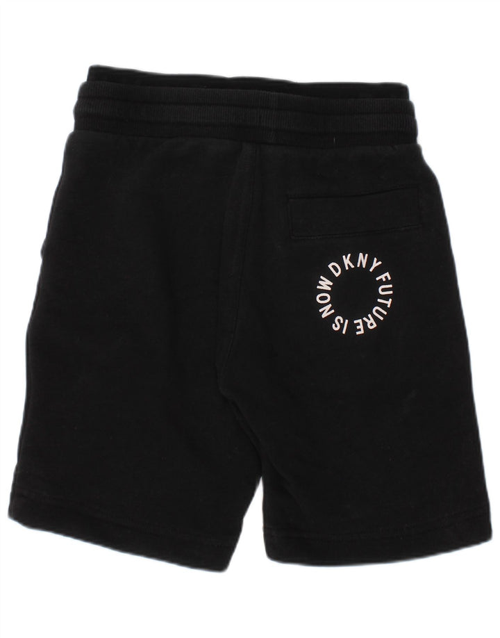 DKNY Boys Sport Shorts 5-6 Years  Black Cotton