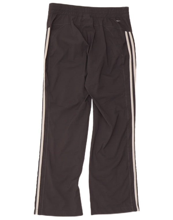 Женские прямые повседневные брюки Adidas Climalite UK 12 Medium W30 L29, черные