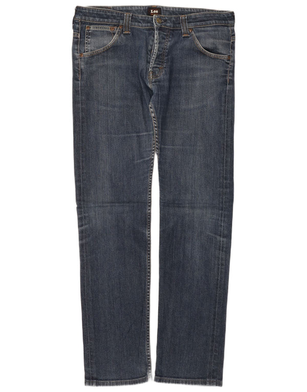 Женские узкие джинсы LEE Powell W34 L34, темно-синий, хлопок