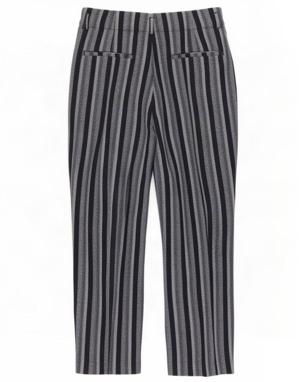Женские укороченные брюки Marks & Spencer UK 14 Medium W28 L24 Синие в полоску