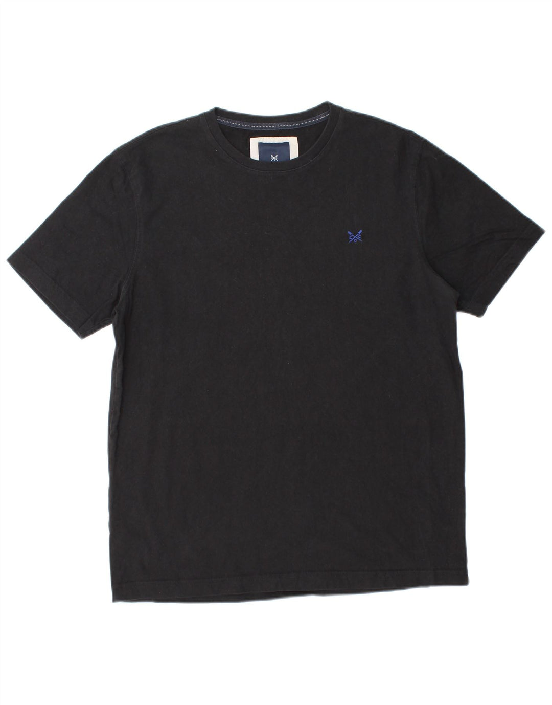 CREW CLOTHING Mens T-Shirt Top Medium Black