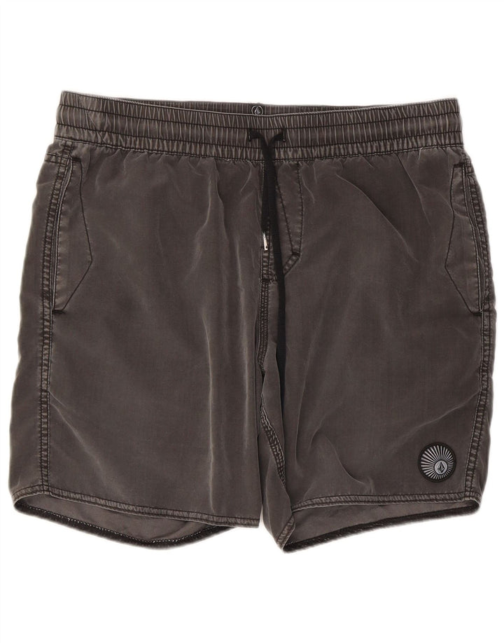 Мужские шорты для плавания Volcom, маленькие серые