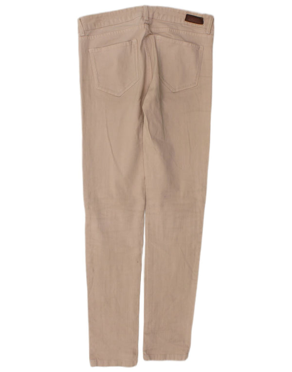 Женские узкие джинсы Zara EU 36 XS W26 L31 Бежевые