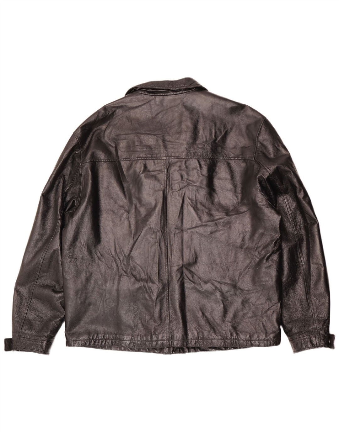 Мужская кожаная куртка La Pelle IT 58 4XL черная