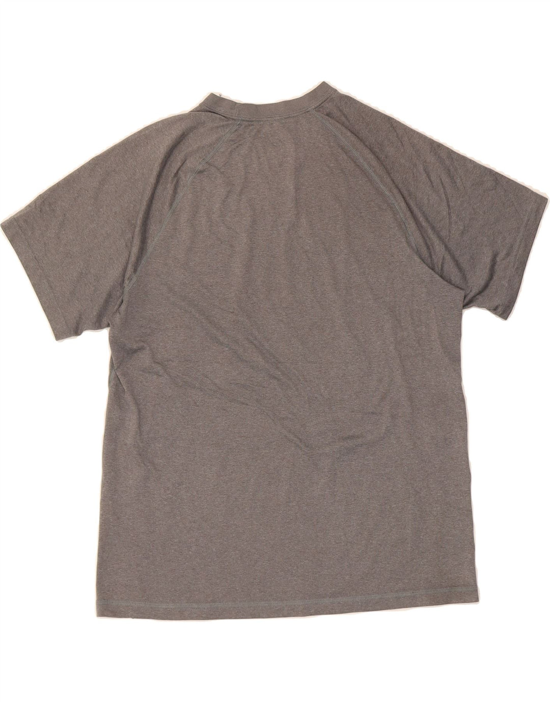 L.L.BEAN Mens T-Shirt Top Medium Grey Polyester Vintage L.L.Bean and Second-Hand L.L.Bean from Messina Hembry 