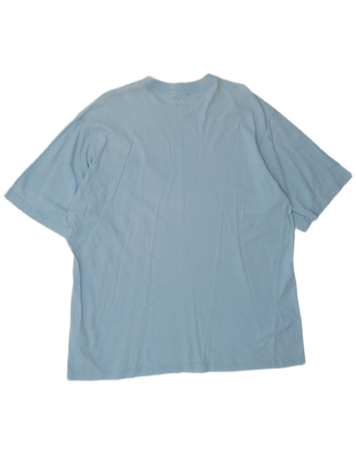Мужская футболка ADIDAS Top XL, синяя, хлопок