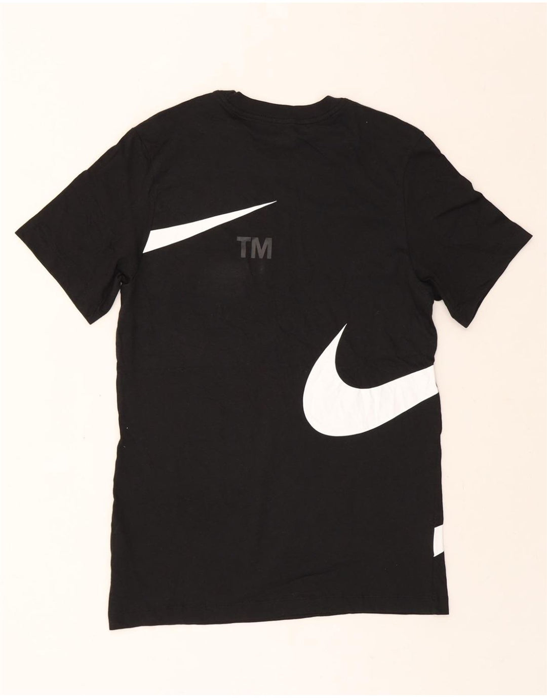 NIKE Mens Graphic T-Shirt Top Small Black Cotton Vintage Nike and Second-Hand Nike from Messina Hembry 
