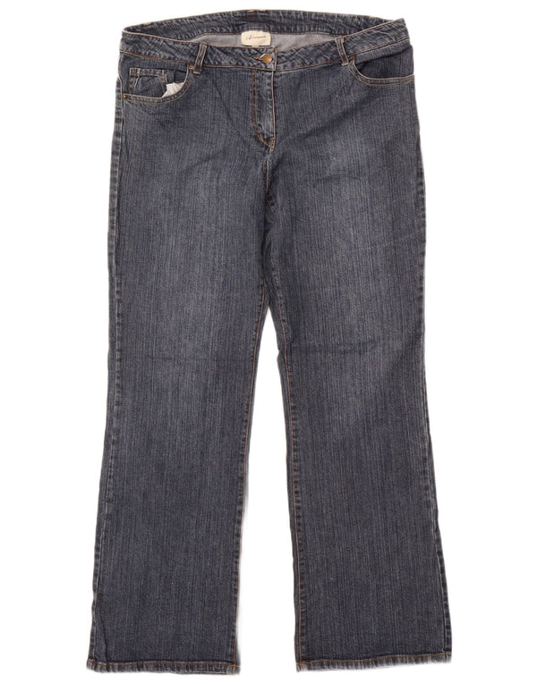 Женские прямые джинсы Autograph UK 18 XL W38 L33 синие