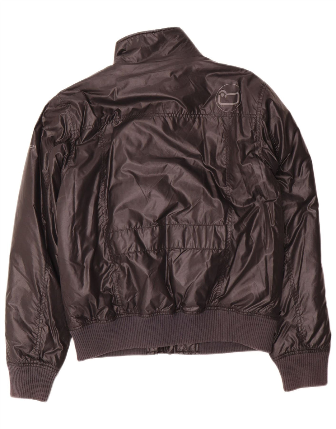 Мужская куртка-бомбер Woolrich UK 38, средний черный нейлон