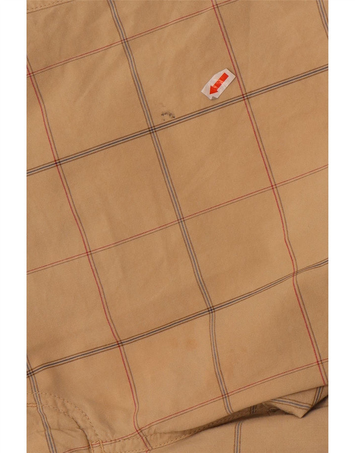 Мужские шорты чинос Converse Medium W32, хлопковые бежевые в клетку