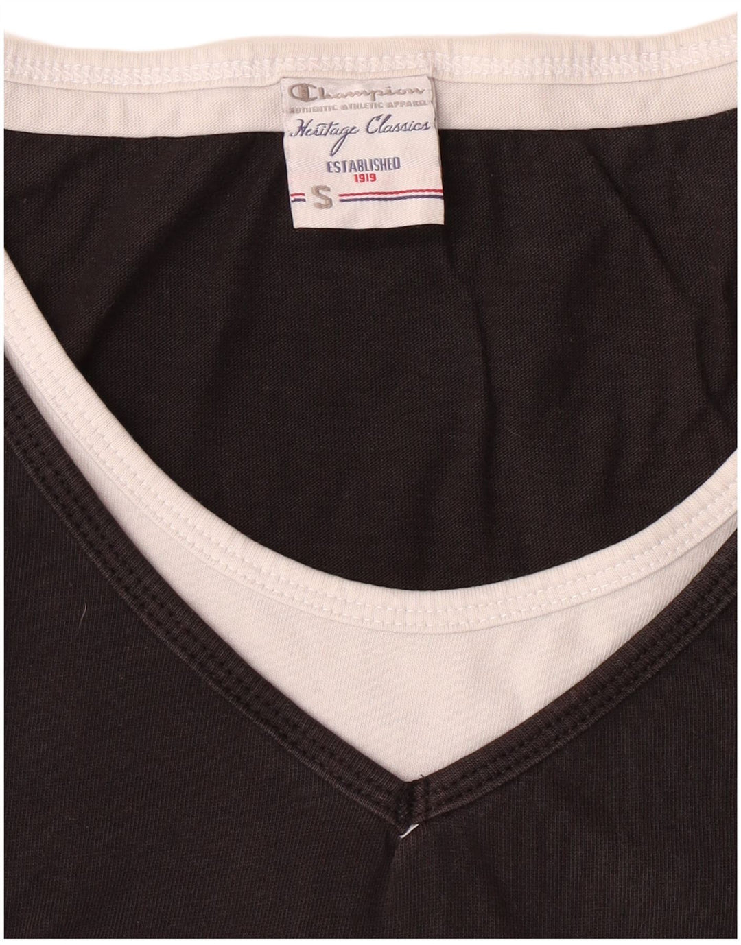 Женская футболка CHAMPION Heritage Classics с рисунком Top UK 10, маленькая черная