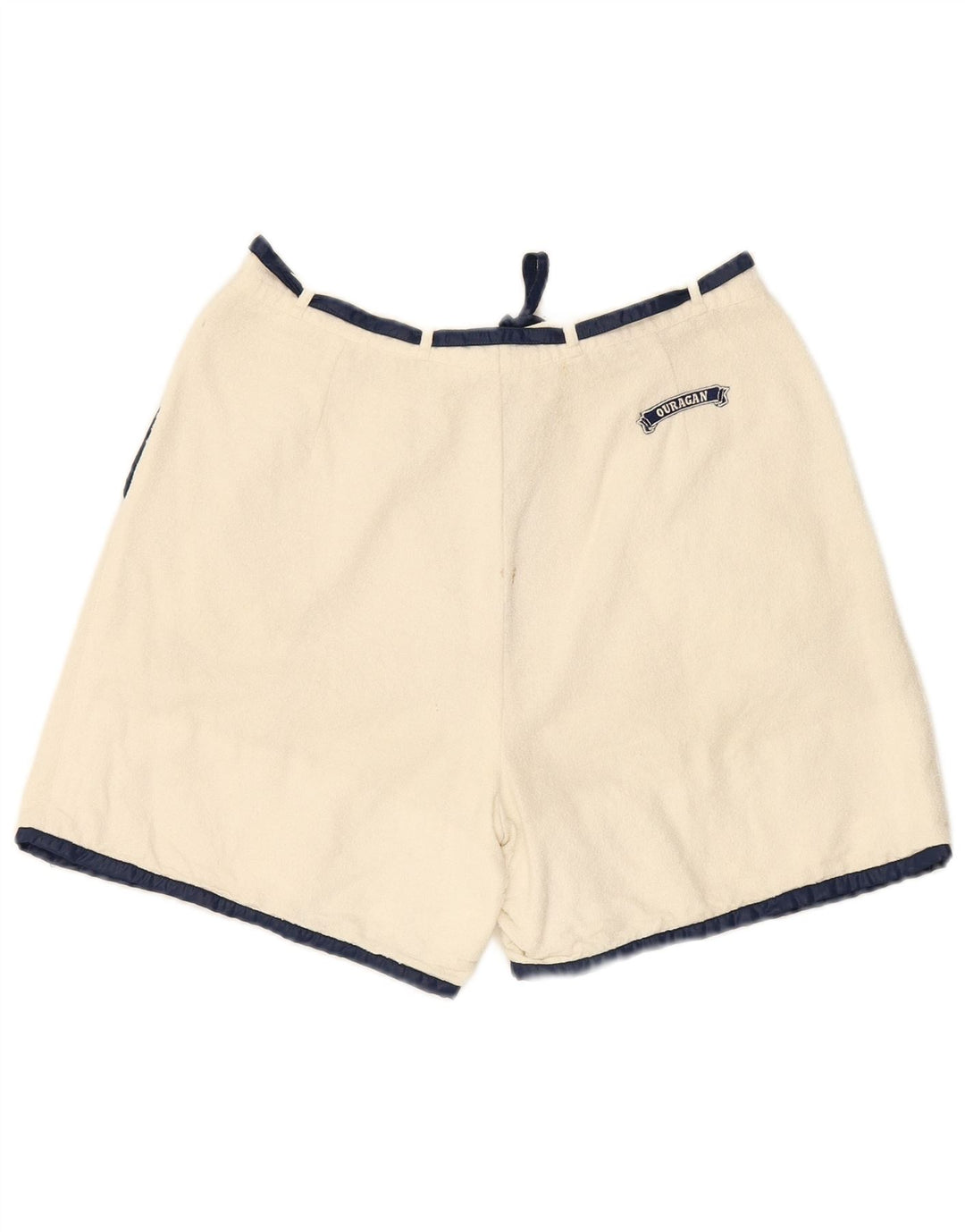 OURAGAN Womens Casual Shorts W28 Medium White Cotton