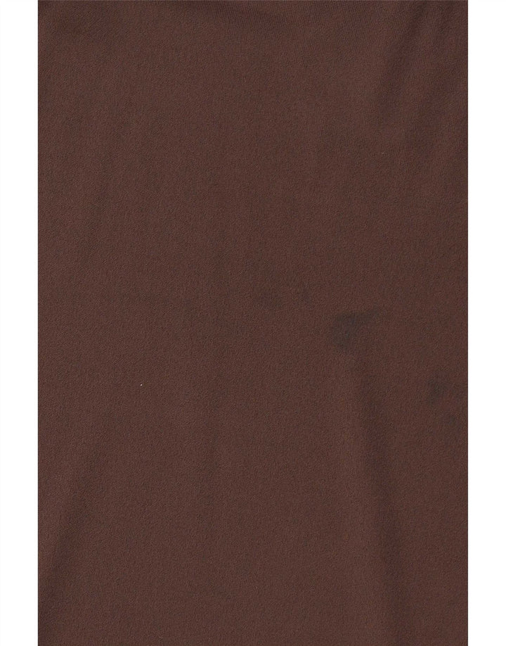 Sportmax Женская макси-юбка Medium W28 Коричневая вискоза