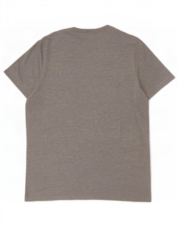 Tommy Hilfiger Мужская футболка с рисунком Top XL Серая в крапинку