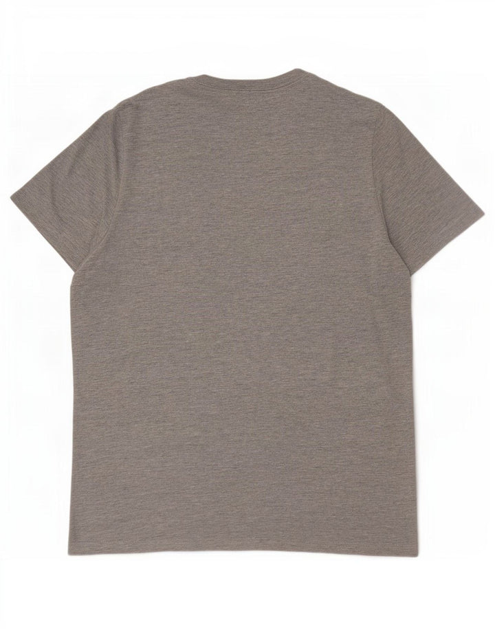 Tommy Hilfiger Мужская футболка с рисунком Top XL Серая в крапинку
