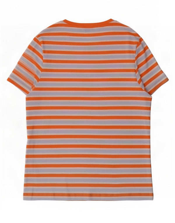 Marks & Spencer Womens Slim T-Shirt Top UK 18 XL Multicoloured Striped