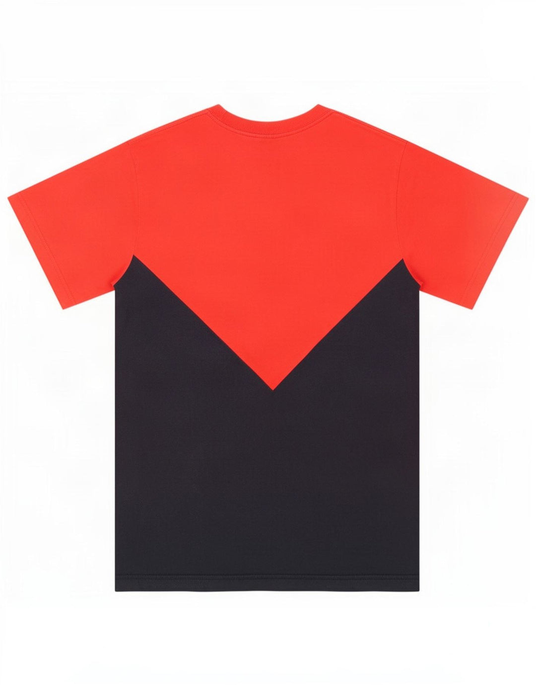 Мужская футболка Adidas Top Medium Red из хлопка с цветными блоками