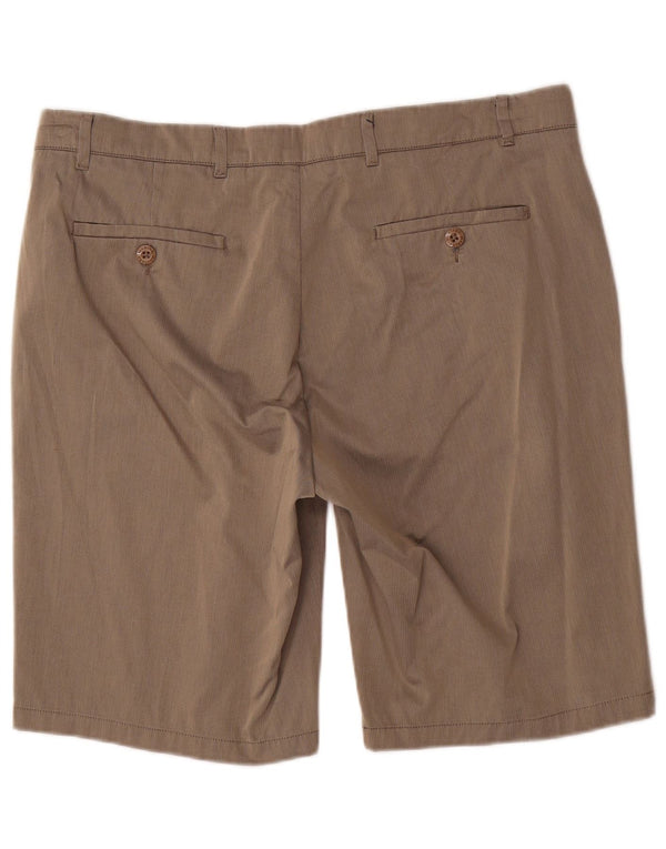 Мужские шорты чинос Marina Militare W38 XL, бежевый, хлопок с узором «в елочку»