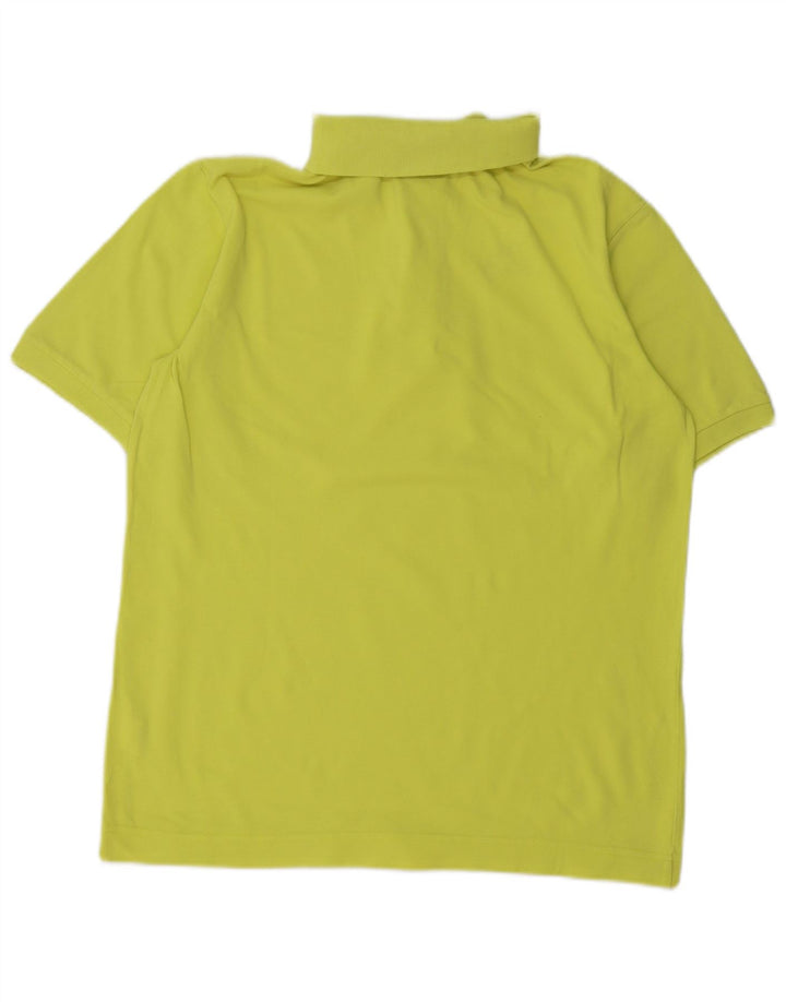 Мужская рубашка-поло Kappa, хлопок среднего зеленого цвета