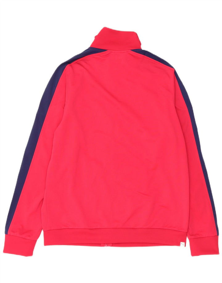 Женский спортивный костюм Puma UK 16, большой розовый полиэстер с цветными блоками