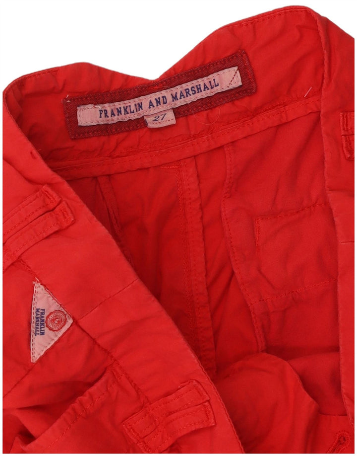 Женские повседневные шорты Franklin & Marshall W27, маленькие красные