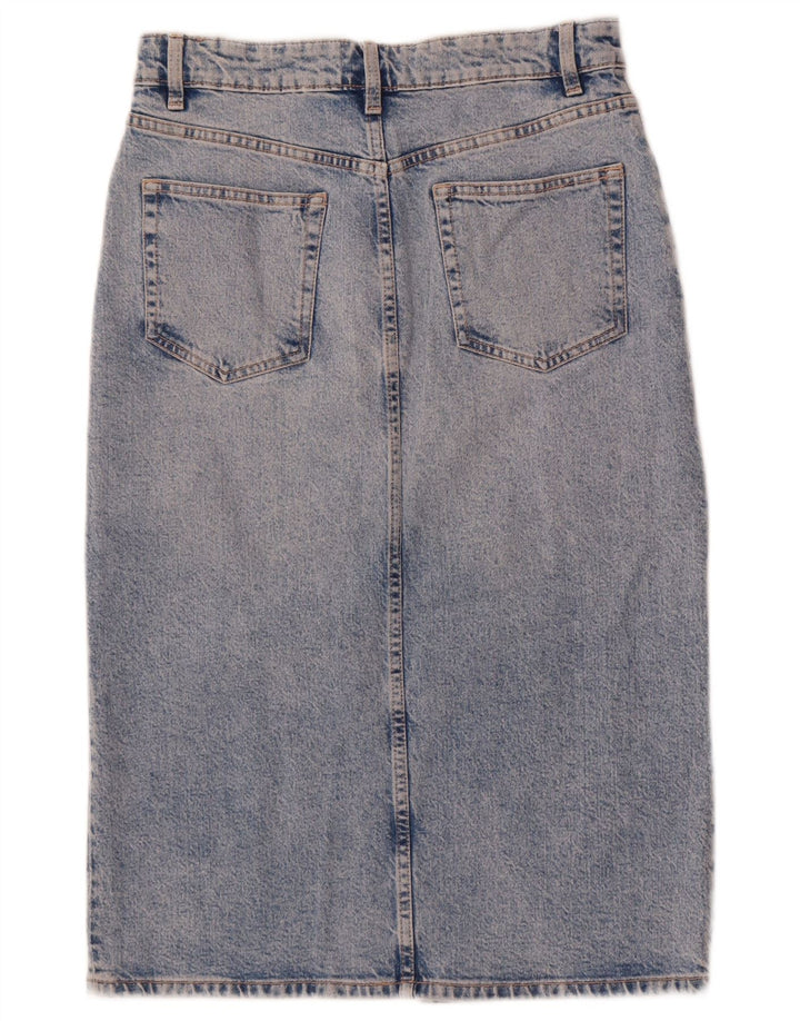 Женская джинсовая юбка Zara Medium W28, синяя, хлопок