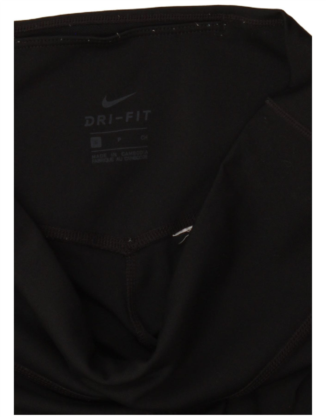 Женские леггинсы-капри Nike Dri Fit UK 8, маленькие черные
