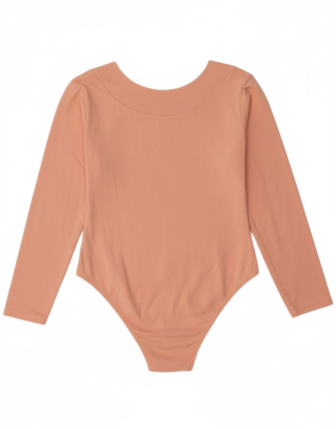 VINTAGE Girls Bodysuit 11-12 Years Orange