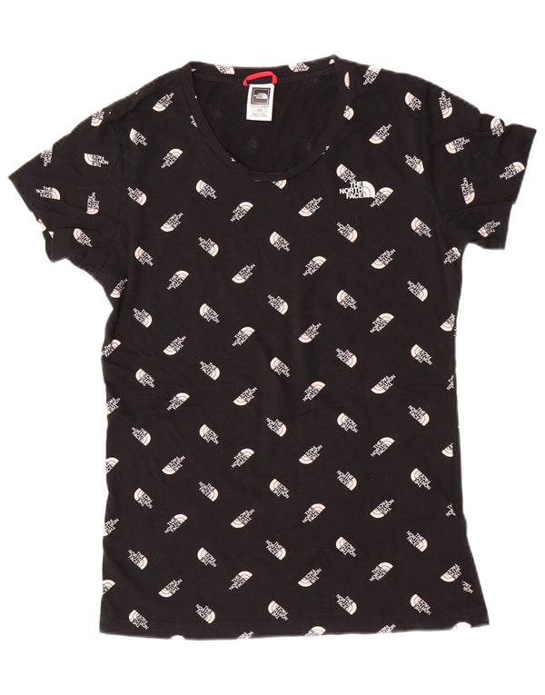 Женская футболка с рисунком The North Face Top UK 12, средний черный хлопок