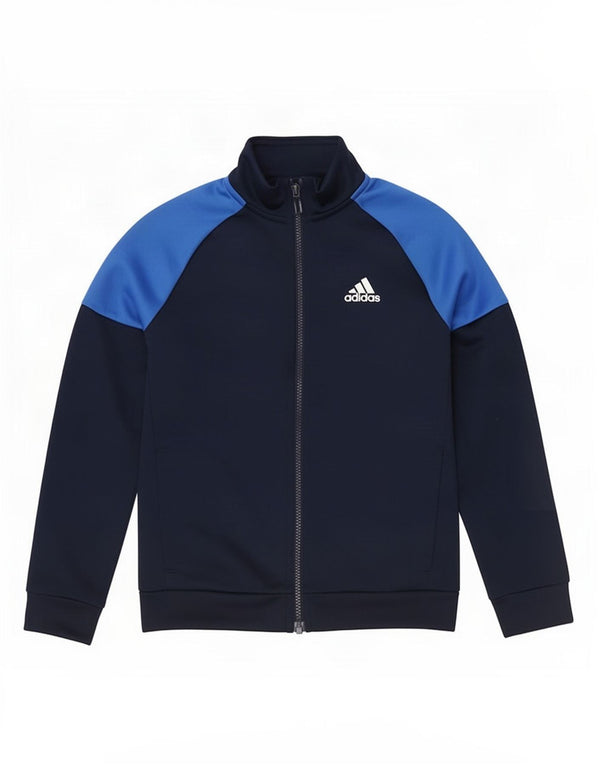 Adidas Спортивный костюм с графическим рисунком для мальчиков 9–10 лет Темно-синий с цветными блоками