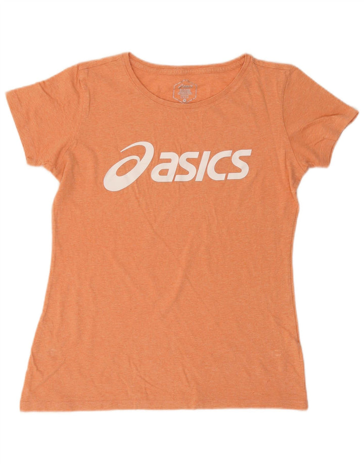 Женская футболка с рисунком Asics Top UK 12 Medium Orange
