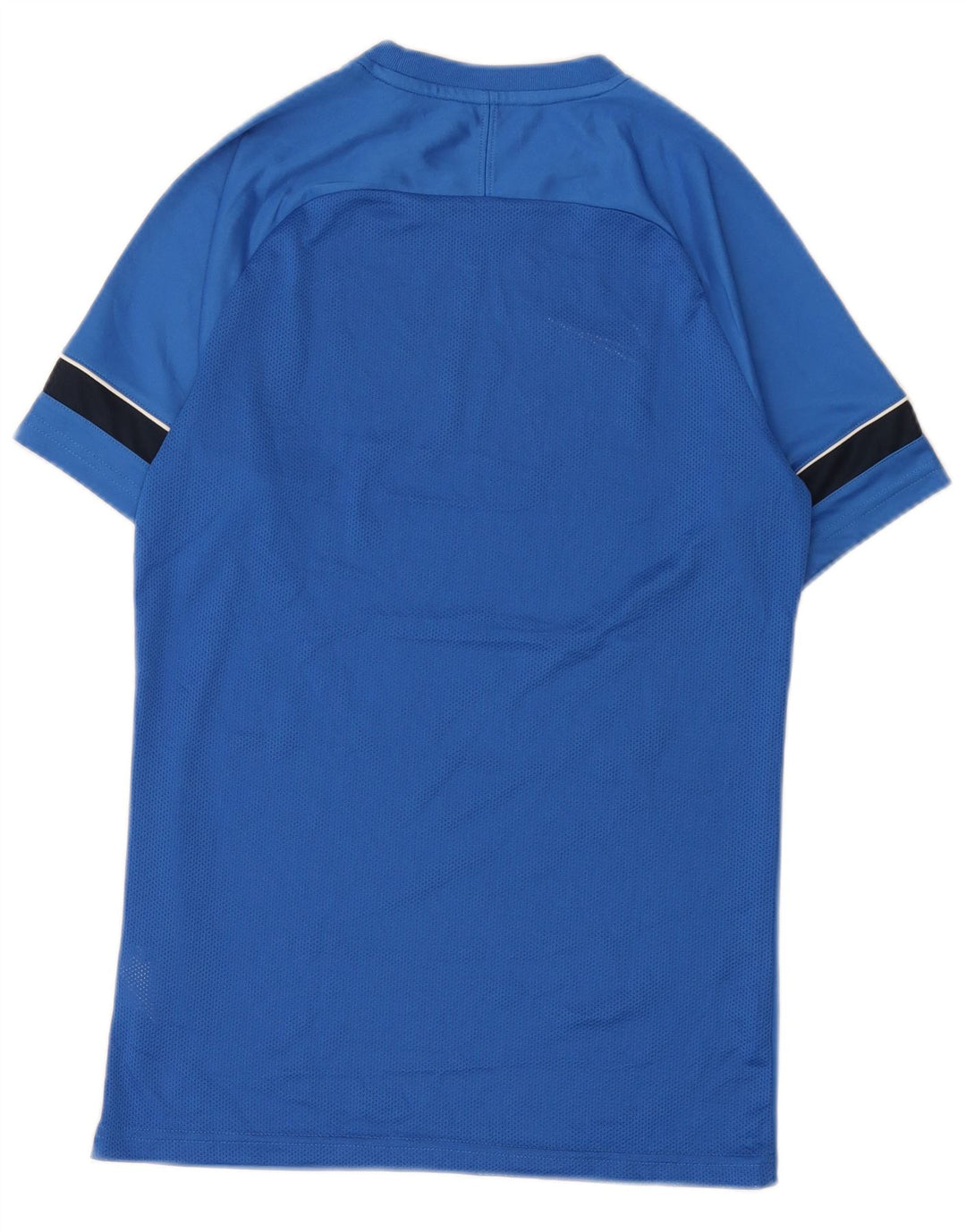 Мужская футболка NIKE Dri Fit, маленький синий полиэстер с цветными блоками