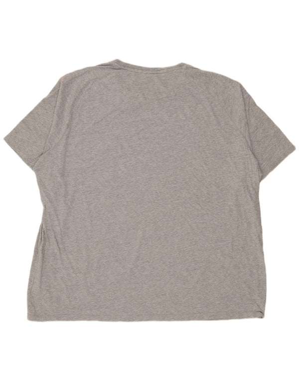 Мужская футболка Dickies Top 4XL, серый хлопок в крапинку