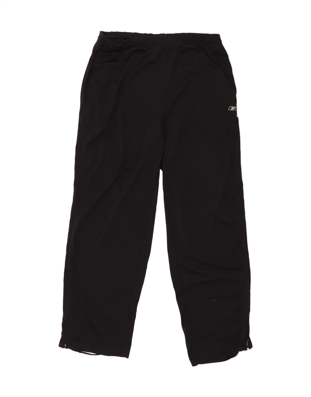 REEBOK Mens Tracksuit Trousers Large  Black Polyester Vintage Reebok and Second-Hand Reebok from Messina Hembry 