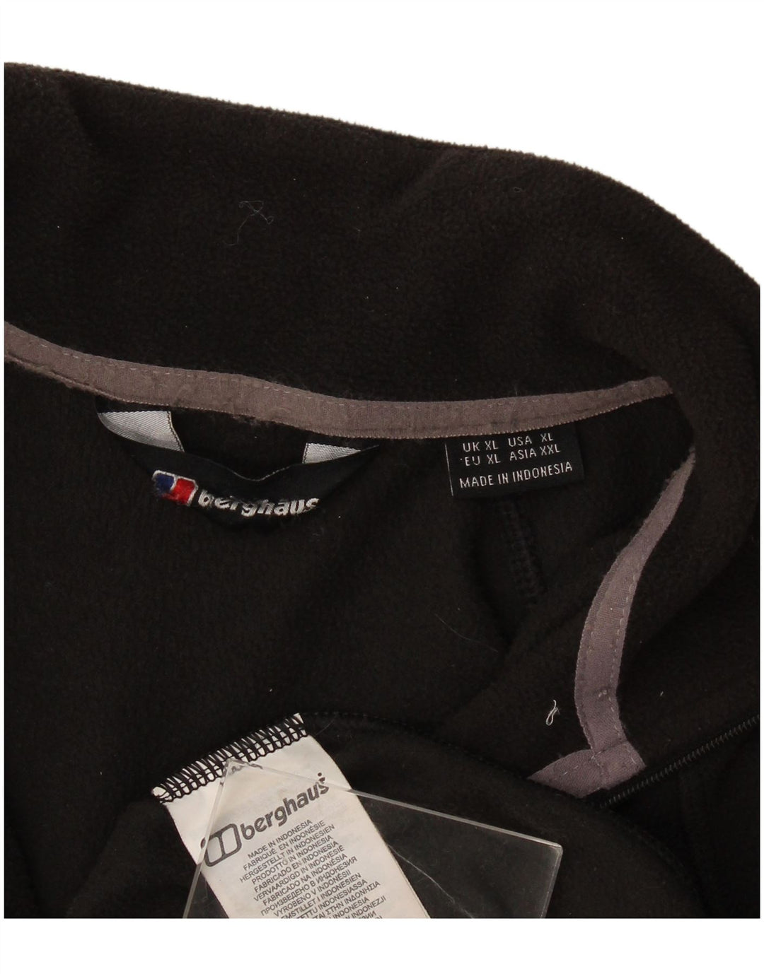 Мужская флисовая куртка Berghaus UK 42 XL, черный полиэстер